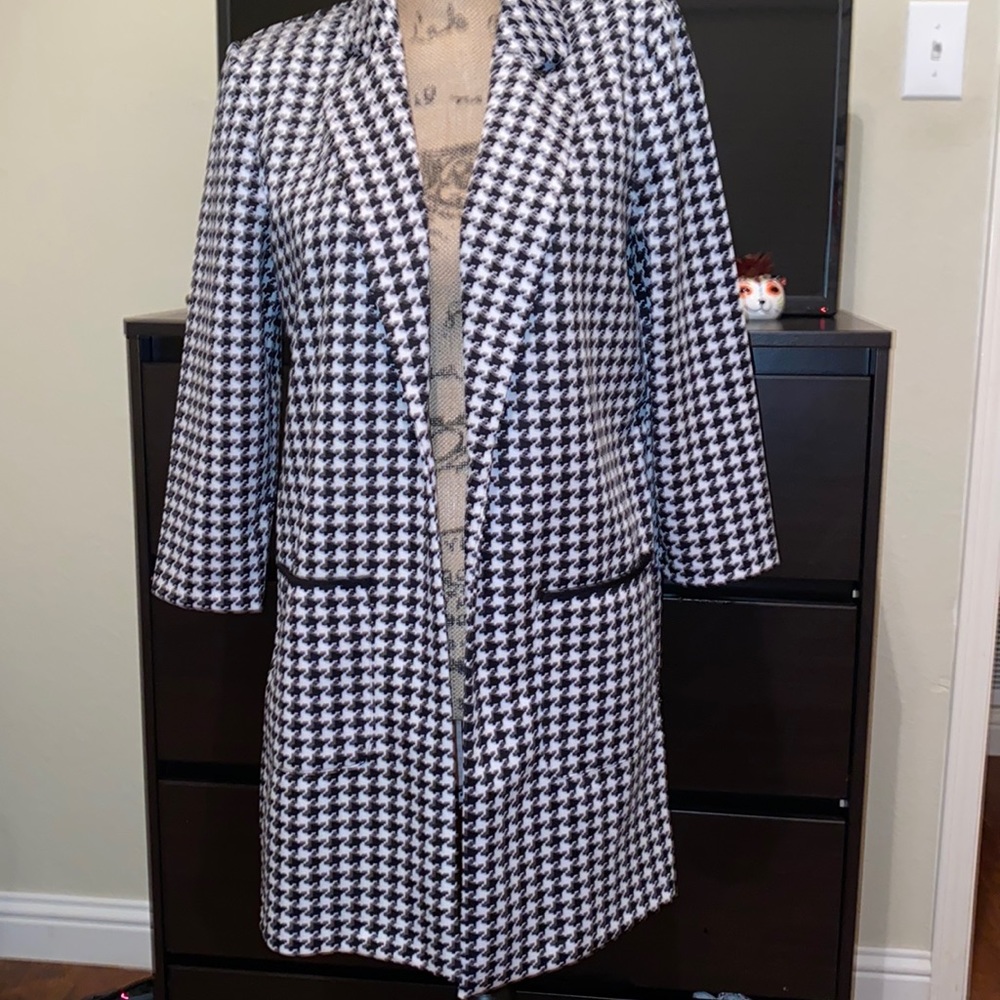 Houndstooth jacket